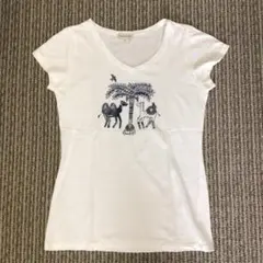 スポーティフ ラクダ柄 Tシャツ