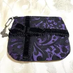 ANNA SUI アナスイ　ポ－チ チャ－ム、ポケットティッシュ収納有り