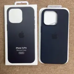 新品•純正互換品 iPhone 16 Pro シリコンケース ブラック
