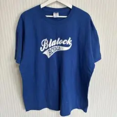 E1304 Blalock Royals プリントTシャツ ブルー 2XL 古着