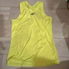 YONEX イエロー タンクトップ JP M