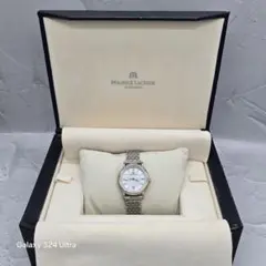 美品 モーリスラクロア MAURICE LACRIX スイス製 サファイアガラス