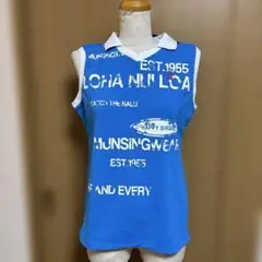 新品マンシングウェア　ノースリーブ　ポロシャツ　UVカット　吸汗速乾　レディース