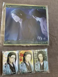 薄桜鬼　山南敬助　アクパネ　缶バッチセット