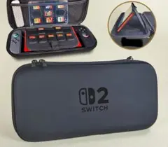Nintendo Switch ケース ブラック 黒 ソフト収納 保護ポーチ