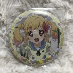 アイカツ 缶バッジ 虹野ゆめ チーズソフトクッキー イオン