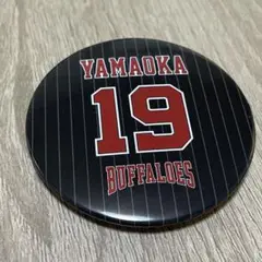 山岡泰輔　夏の陣　缶バッジ　オリックスバファローズ