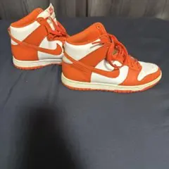 Nike ダンクハイ オレンジ/ホワイト