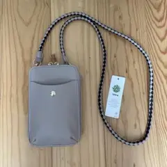 【未使用品】ikka スマホショルダーバック
