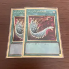 遊戯王　ハーピィの羽根帚 プレミアムゴールドレア