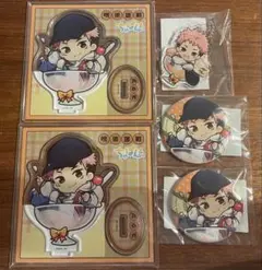 【美品】呪術廻戦　まるくじ　ちゃぽんっ　虎杖悠仁　５点セット