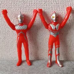 ウルトラマン　ミニソフビ　2体セット　ゾフィ　ウルトラセブン　11cm
