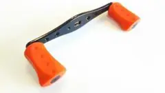 アブガルシア 110mm 左右対応カスタムダブルハンドル ラバーグリップ 116