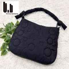 美品✨センソユニコ t.b＊ワンショルダーバッグ ナイロン キルティング 黒