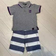 TK SHIP KID ポロシャツとパンツセット 80 90