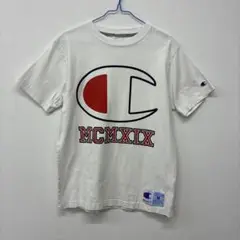 Champion MCMXIX ロゴ Tシャツ Mサイズ　△28