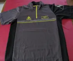 le coq sportif スポーツシャツ ハーフジップ