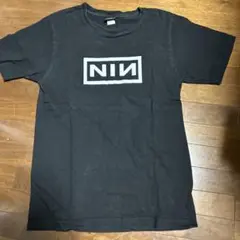 NIN ロゴ Tシャツ Mサイズ 黒　nine inch nails