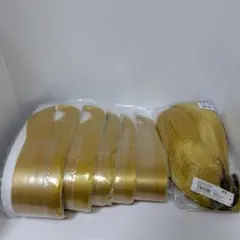 ≪コスプレ≫マルチミディアムレイヤー＆毛束100cm ゴールド28