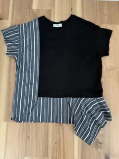 ズッカ　アシメントリー　半袖　Tシャツ
