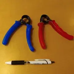 ハンドグリップ 青 赤 2個セット