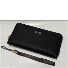 ◆◇◆ SALE ◆◇◆ 新品 FY ジップアラウン 長財布 ブラック 黒