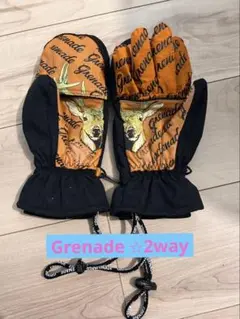 grenade☆mitten glove☆M☆新品未使用 2025年最新】GRENADE グローブの人気アイテム - メルカリ
