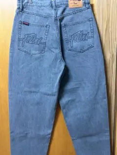 FUBU グレー デニムパンツ Lサイズ