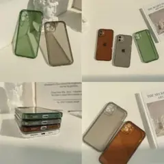 iPhone14ケース 茶色