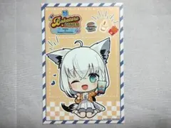 ホロライブ 白上フブキ ウェンディーズ 購入特典 ポストカード バカタレ共