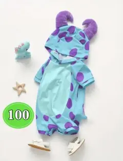 ディズニー　モンスターズインク　マイク　サリー　コスプレ　なりきり衣装　100