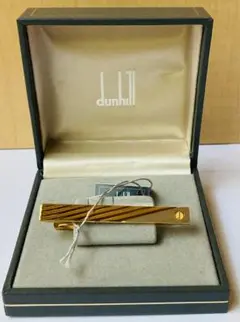 dunhill ゴールド ストライプ ネクタイピン　新品　未使用