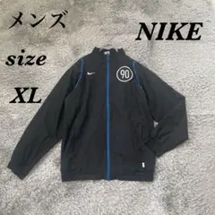 NIKE ナイキ (XL) ウィンドブレーカー メンズ ロゴ刺繍