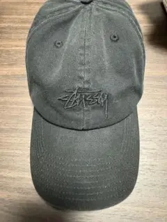 Stussy ブラック キャップ