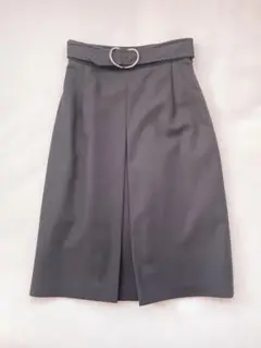 エルメス34ウールシルクスカート
