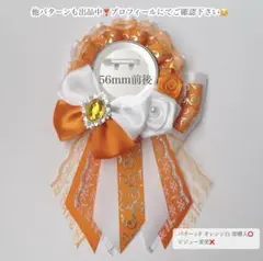 痛ロゼット パターンF オレンジ白 即購入⭕️