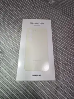 Samsung Galaxy S23 シリコンケース クリーム　未開封
