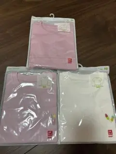 UNIQLOロンTと半袖Tの3点セット90センチ