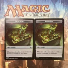 MTG 弾薬+ロボットトークン 英語版2枚セット