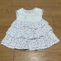 {8月末まで掲載} ノースリーブトップス★90㎝