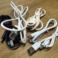 USB充電器 USB type-Cケーブル 5こセット