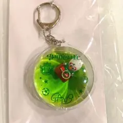 松本山雅 ハッピークジ限定 ガンズくんプカプカドームキーホルダー(緑) 非売品