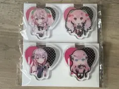 タイトーくじ　桜ミク　J賞　クリアバッジセット　2種