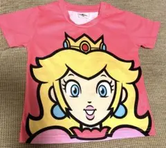 ピーチ姫 Tシャツ ピンク 95cm~115cm