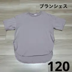 ブランシェス　薄紫 Tシャツ 120