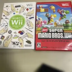はじめてのwii ニュー　スーパーマリオブラザーズ　wii