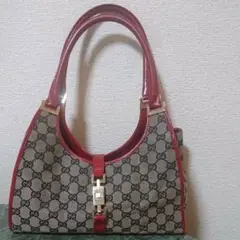 GUCCI グッチ ジャッキー GG柄 ショルダーバッグ ハンドバック