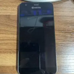 KYOCERA スマートフォン ブラック
