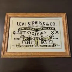 リーバイス パブミラー 小 看板 levis 0209_2.jpg
