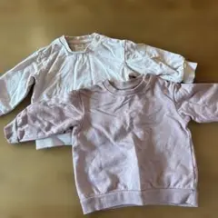 H &M ベビースウェット　二枚セット